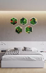 5 hexagoane decorative de perete cu muschi si licheni stabilizati 5he30v 1 m8d.jpg