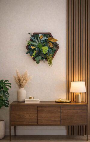 hexagon licheni cu muschi hol cm