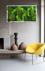 tablou amaranthus olive decorat cu muschi naturali si amaranthus tb90ama SSA.jpg