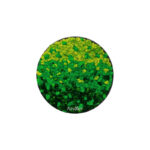 tablou rotund cu licheni in degrade