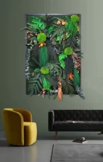 tablou tropical decorat cu muschi ferigi si plante stabilizate tb70tro 4Tt.jpg