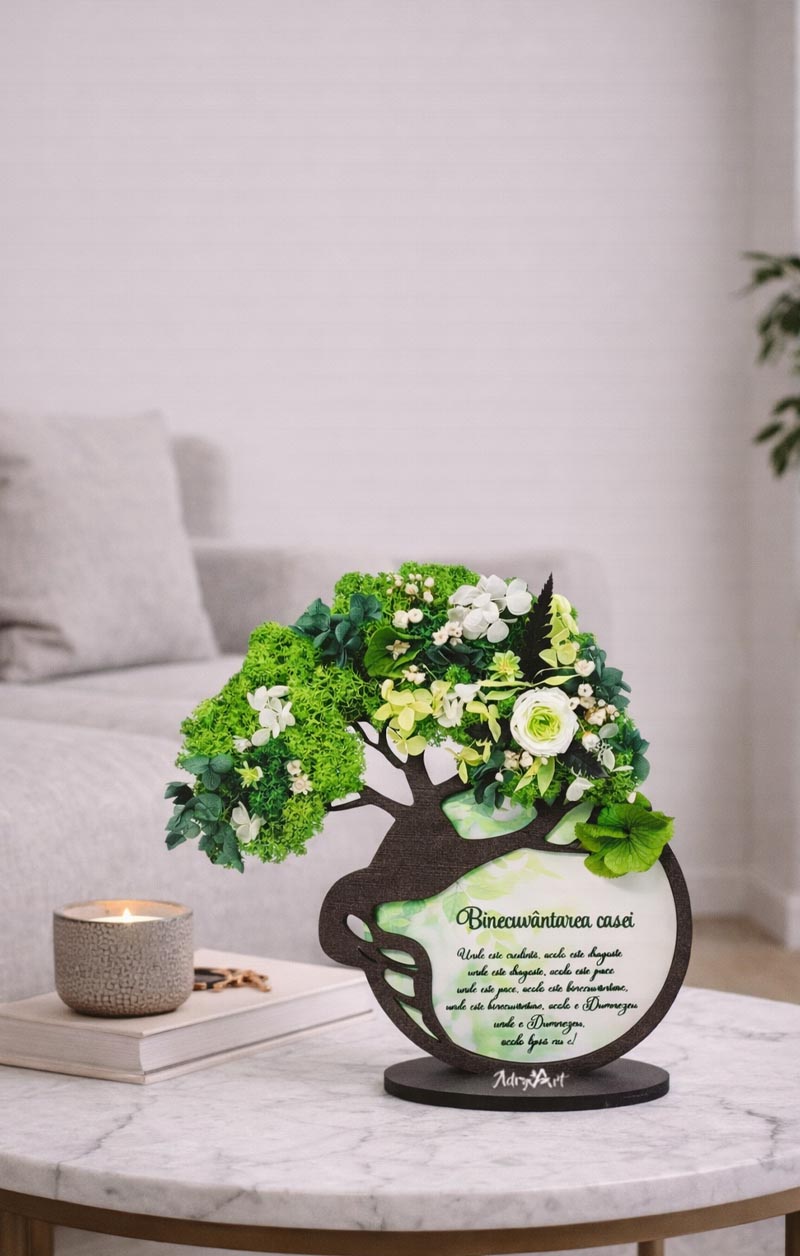decoratiune cu licheni binecuv casa decoratiune cu licheni binecuv casa