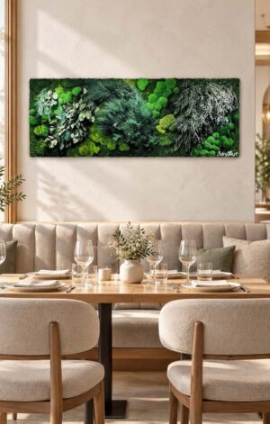 panou cu muschi si plante xxcm restaurant