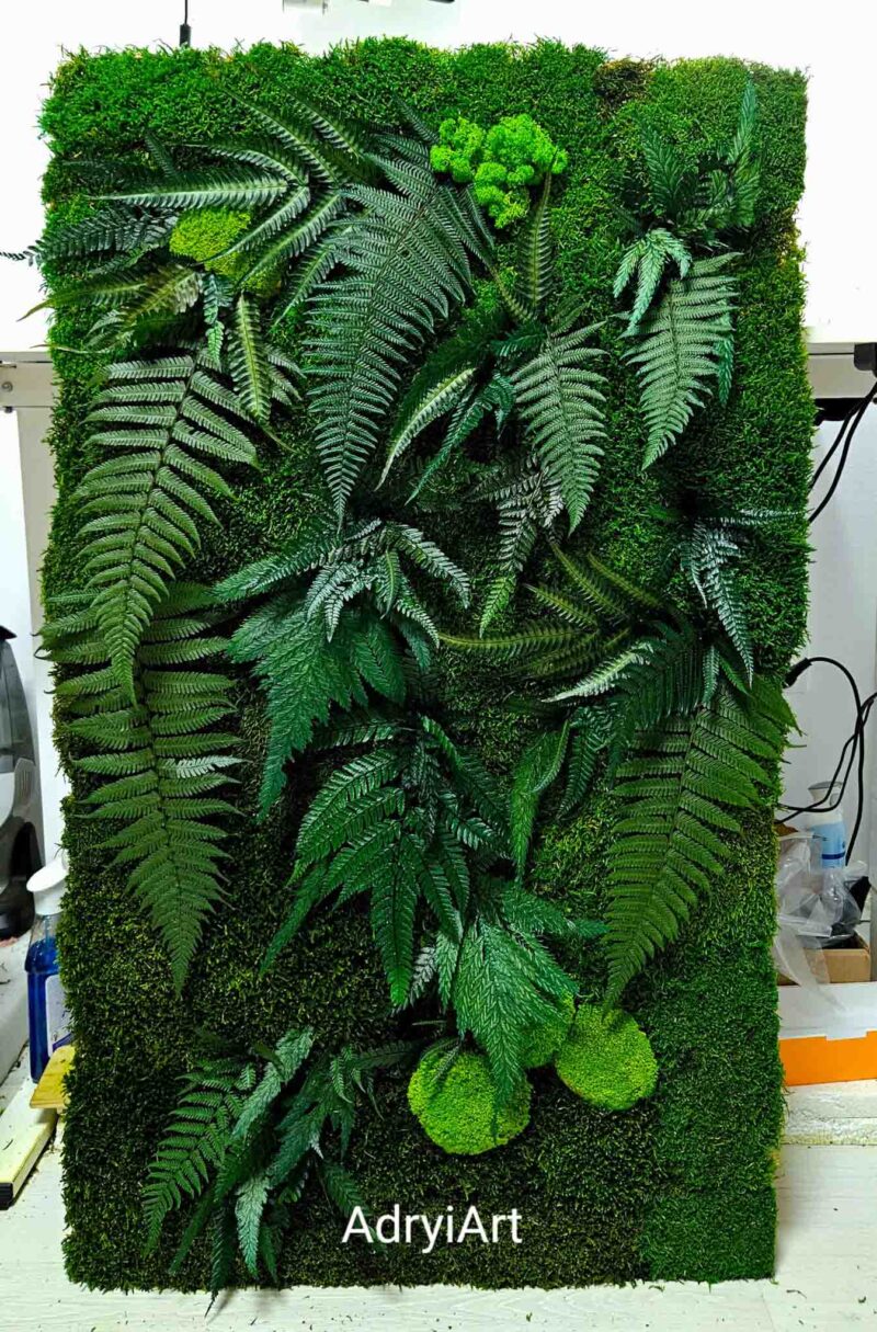 tablou cu muchi si ferigi bai2