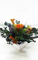 deco mobila cu flori1