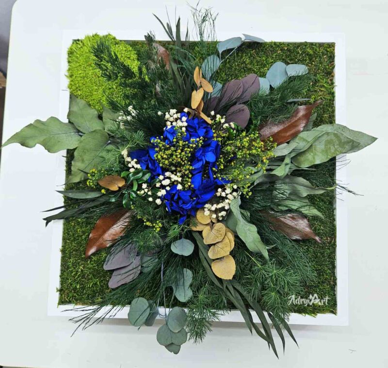 decoratiune cu plante si flori criogenate1