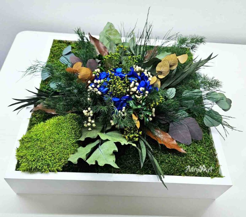 decoratiune cu plante si flori criogenate3