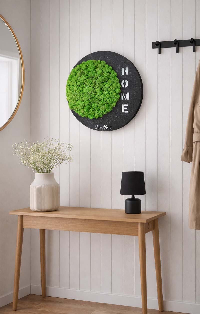 decoratiune cu licheni si home decoratiune cu licheni si home