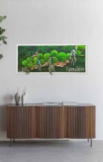 tablou licheni cu logo tandem