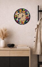 ceas licheni colorati cm pentru hol