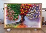 tablou licheni anotipuri cu led