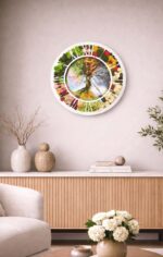 ceas anotimpuri cu licheni multicolori