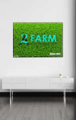 tablou licheni cu logo farmacie