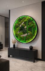 tablou licheni si muschi cu led tablou licheni si muschi cu led