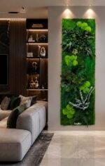perete licheni si plante stabilizate living x