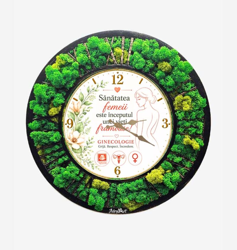 ceas licheni cu mesaj ginecologie cm