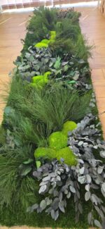 perete muschi cu plante stabilizate baie xxcm