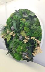 tablou licheni si pietre decorative cm