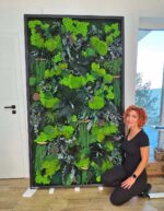 tablou licheni si plante stabilizate living xcm