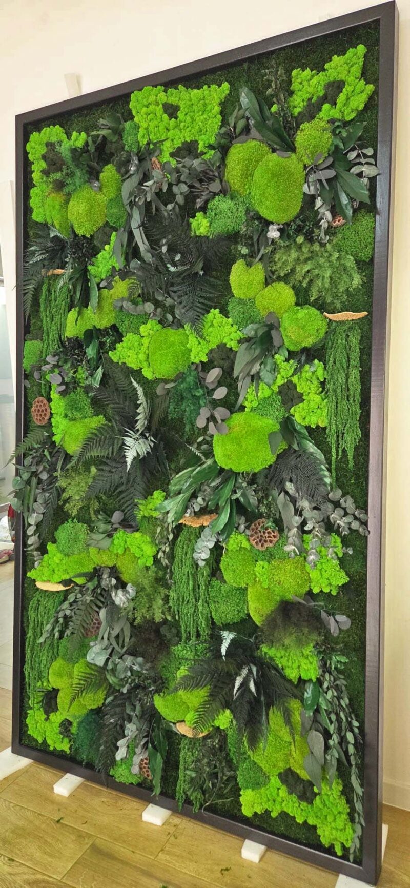 tablou licheni si plante stabilizate living xcm